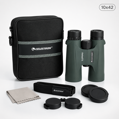 Celestron Outland X 8x42 / 10x42 Binoculars – Fogproof Outdoor Optics