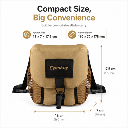 Universal Binocular Chest Pack – Protective Outdoor Carrying Case