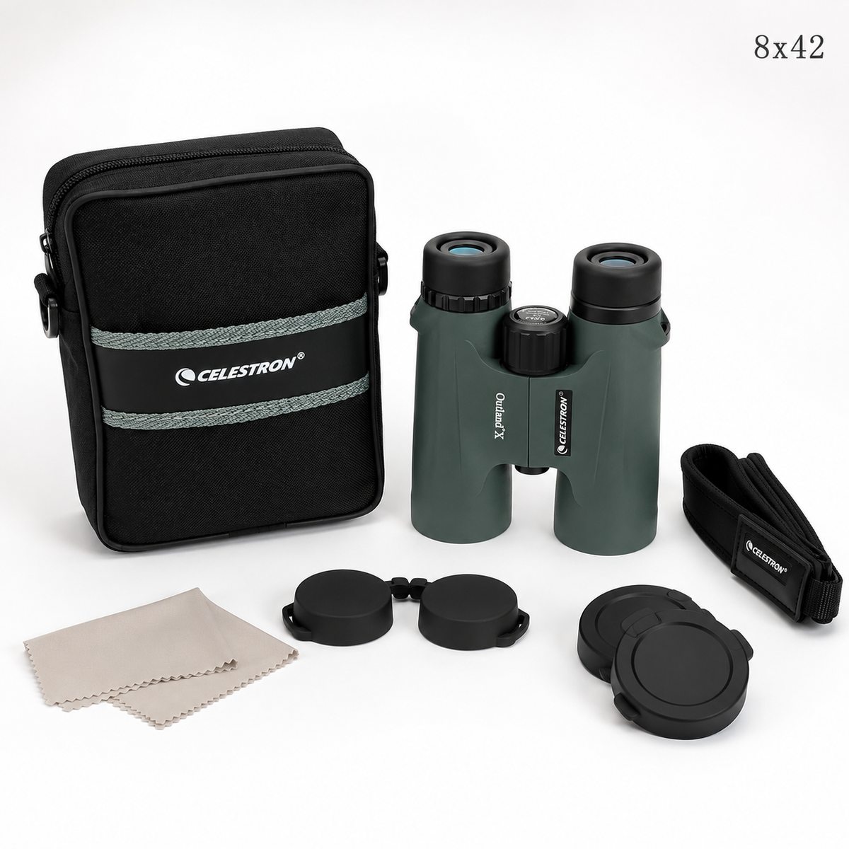 Celestron Outland X 8x42 / 10x42 Binoculars – Fogproof Outdoor Optics