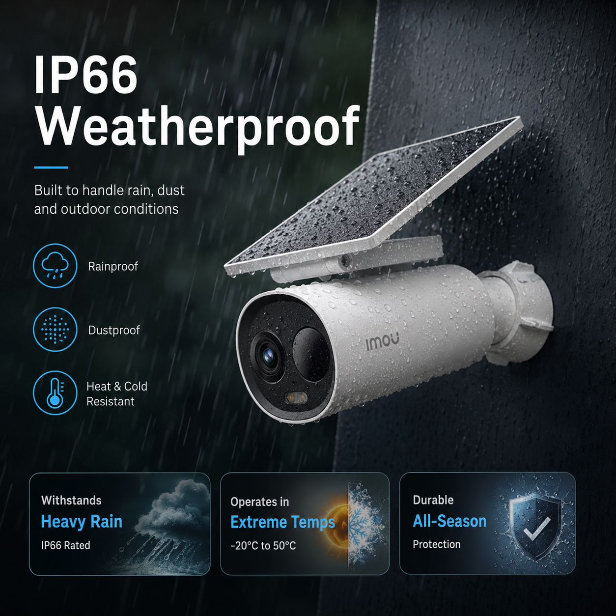 SolarGuard 2K Wireless Outdoor Security Camera