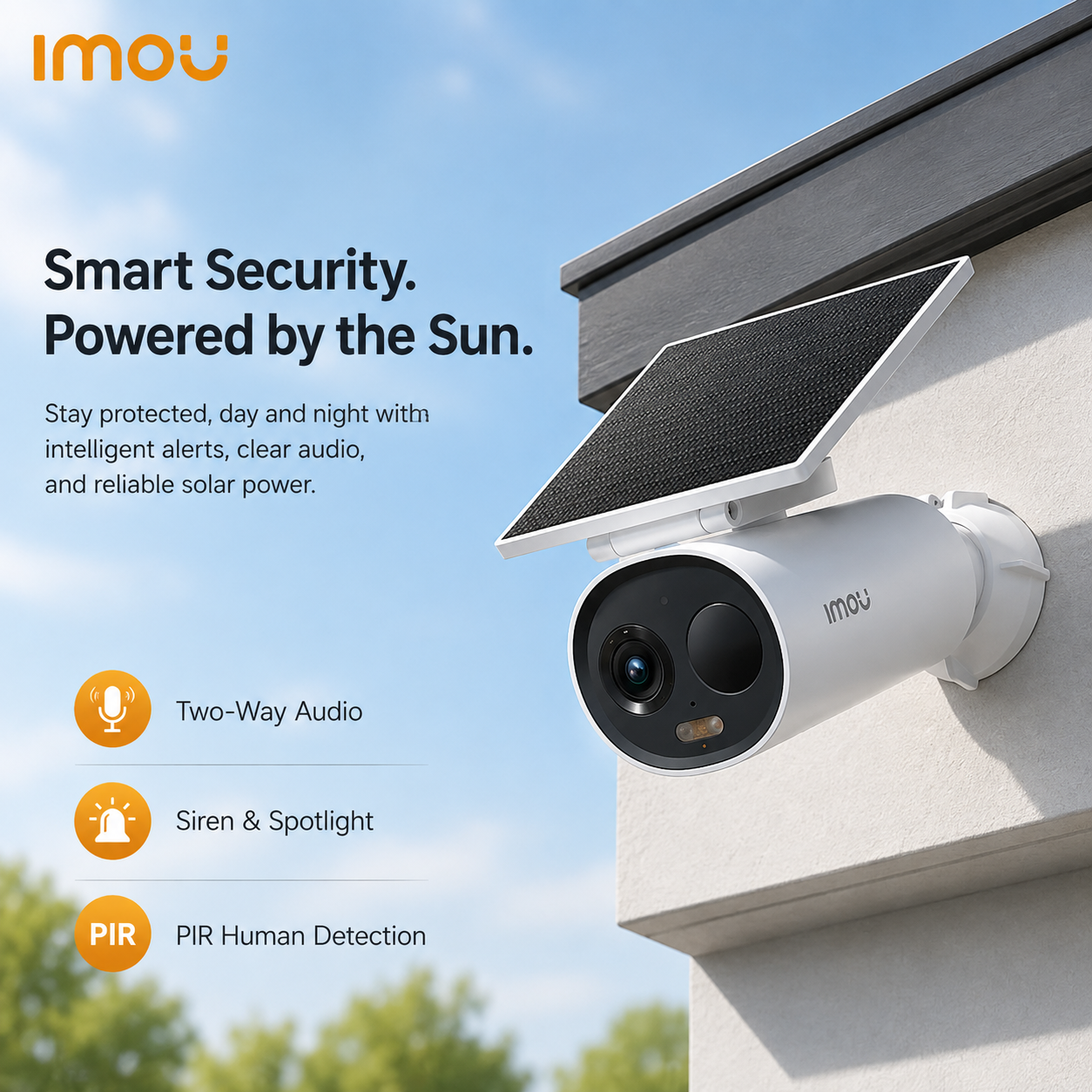 SolarGuard 2K Wireless Outdoor Security Camera