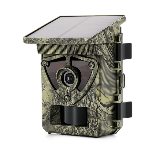 8K Solar Wildlife Trail Camera with WiFi & 60MP Photos