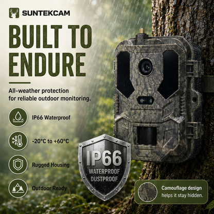 4G LTE Cellular Trail Camera with 4K Live View & 120MP Photos