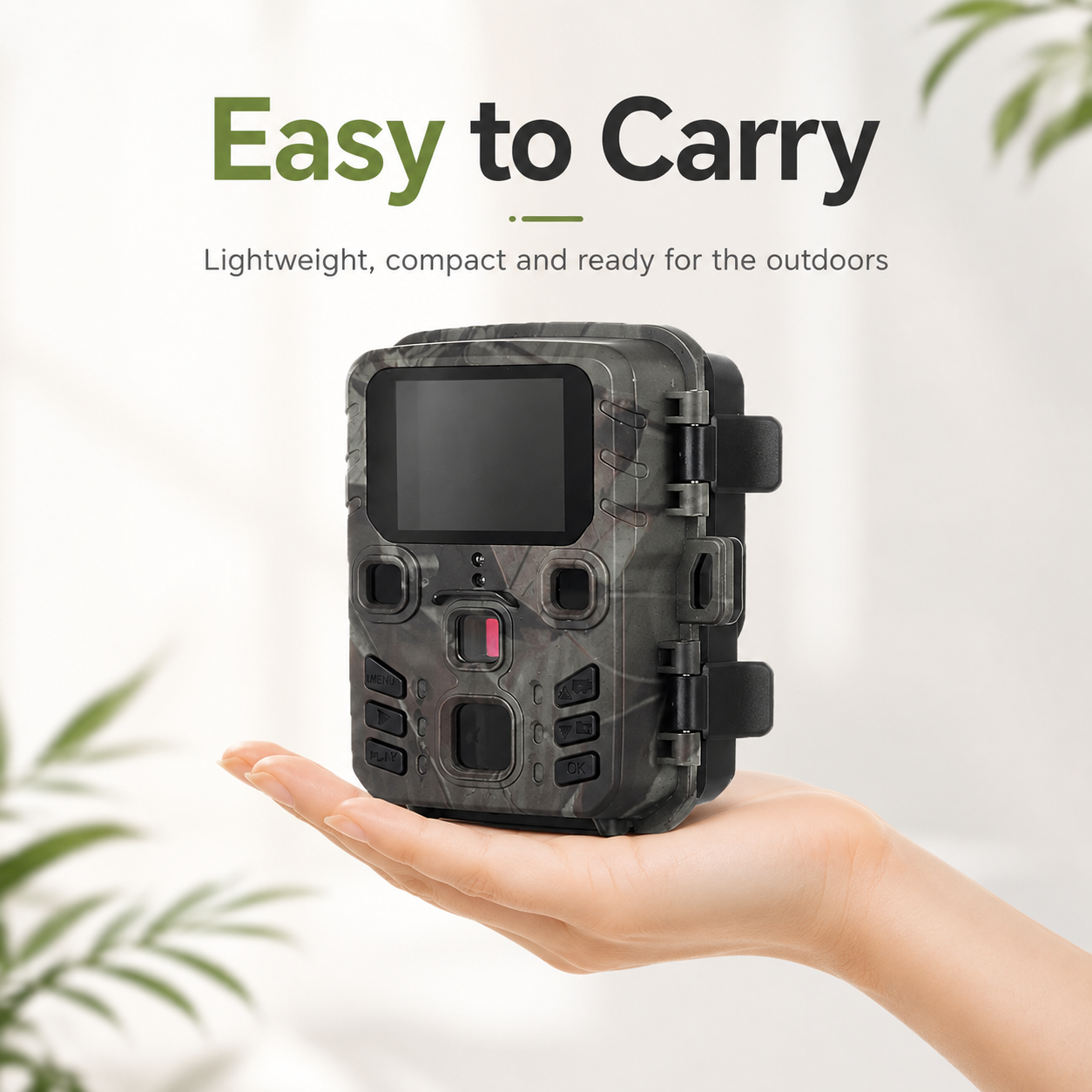 MiNi301 20MP 1080P Mini Trail Camera – Night Vision, IP65 Waterproof
