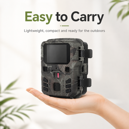MiNi301 20MP 1080P Mini Trail Camera – Night Vision, IP65 Waterproof