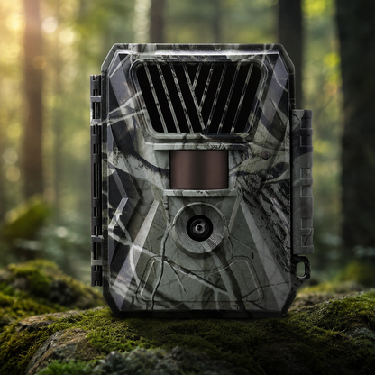 24MP 1080P No-Glow Trail Camera – 940nm Night Vision, IP66 Waterproof
