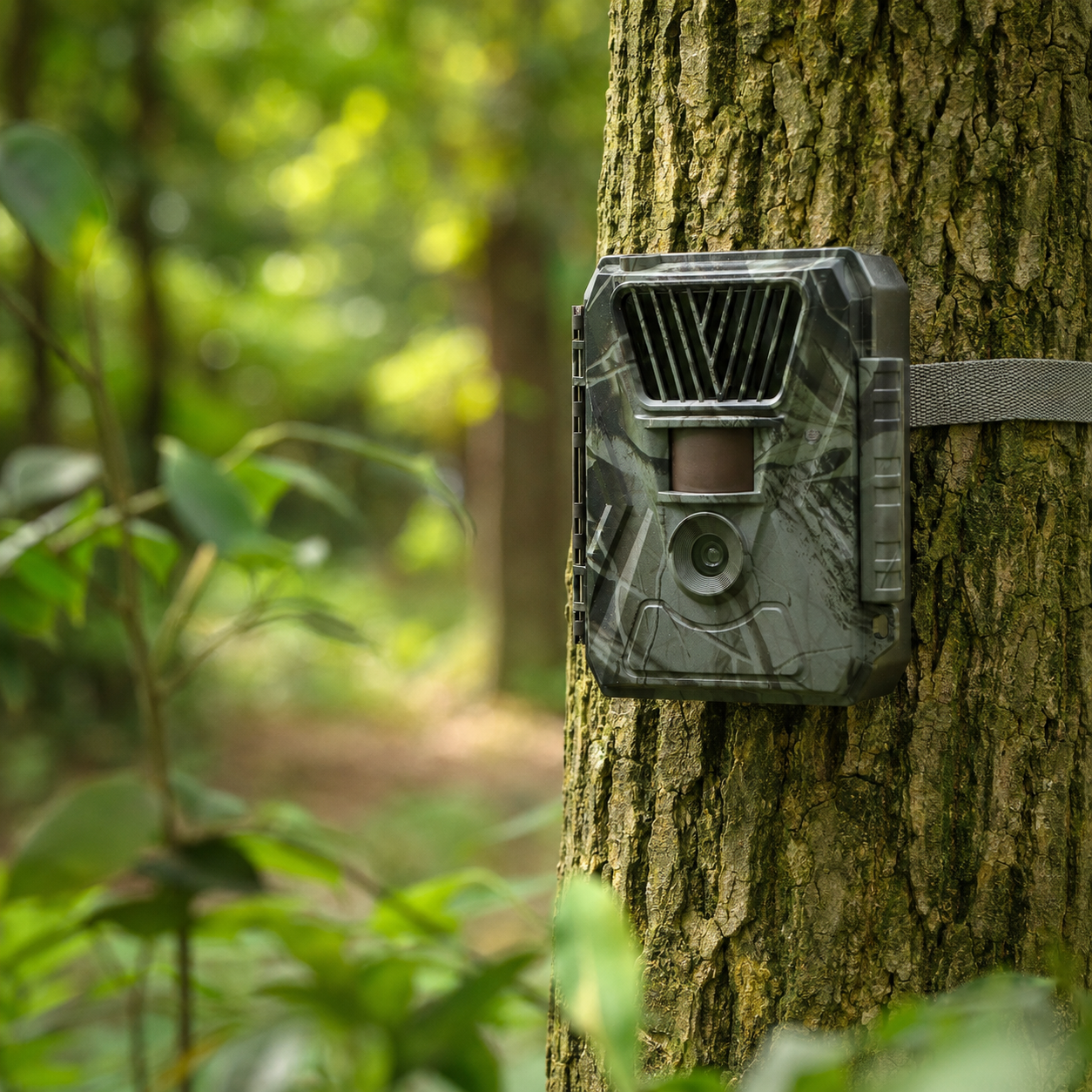 24MP 1080P No-Glow Trail Camera – 940nm Night Vision, IP66 Waterproof