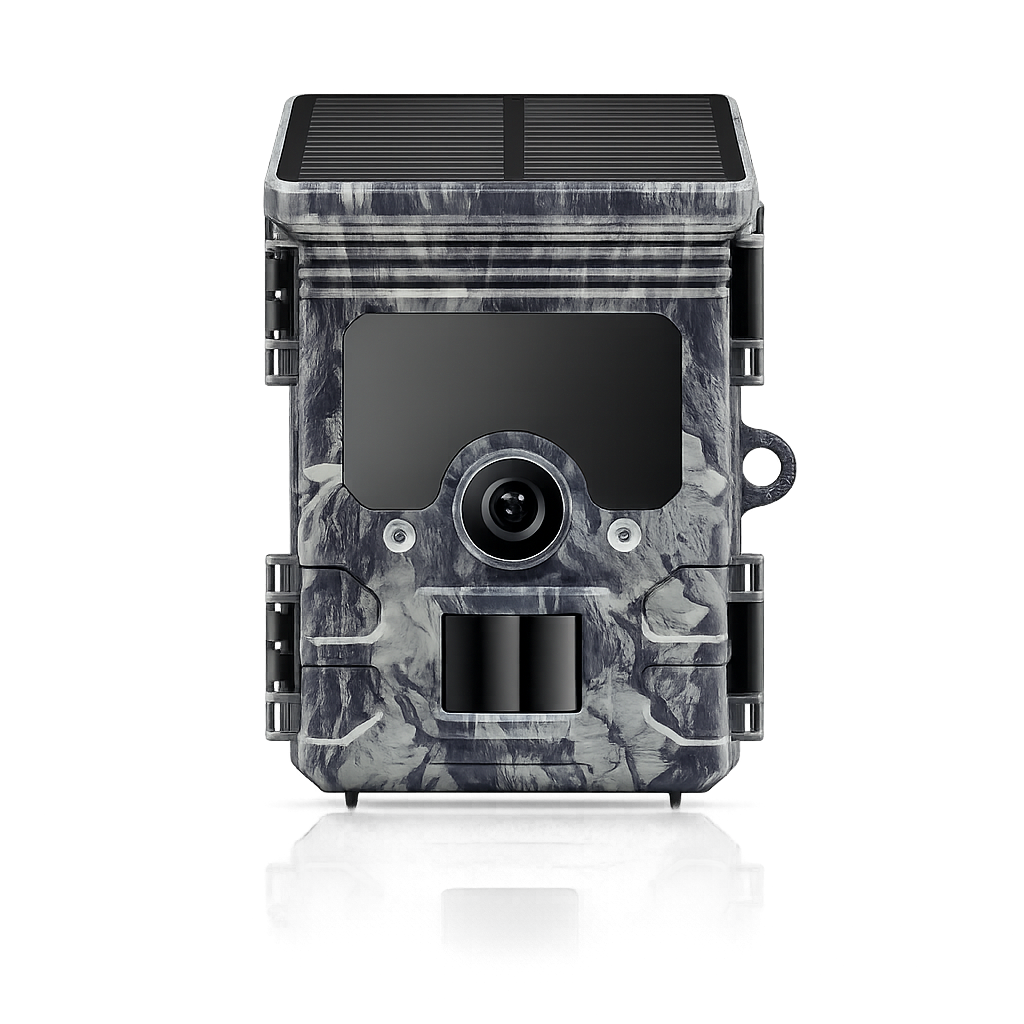 4K Solar WiFi Trail Camera – 112MP, 5200mAh Battery & Night Vision