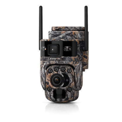 INQMEGA 60X Zoom 4G Solar PTZ Camera – 12MP Wildlife Hunting Camera with Remote Live Monitoring