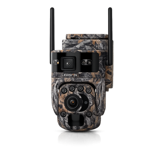 INQMEGA 60X Zoom 4G Solar PTZ Camera – 12MP Wildlife Hunting Camera with Remote Live Monitoring