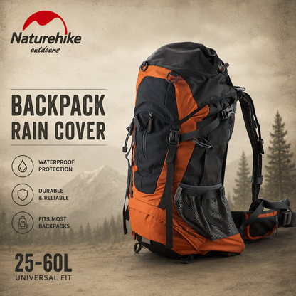 Naturehike Waterproof Backpack Rain Cover – 20L to 75L