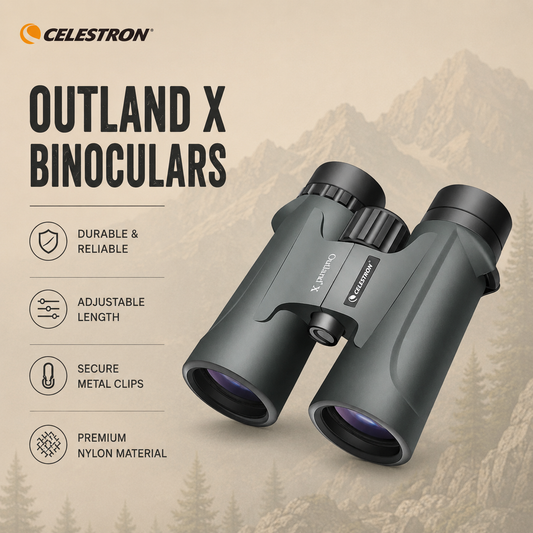 Celestron Outland X 8x42 / 10x42 Binoculars – Fogproof Outdoor Optics