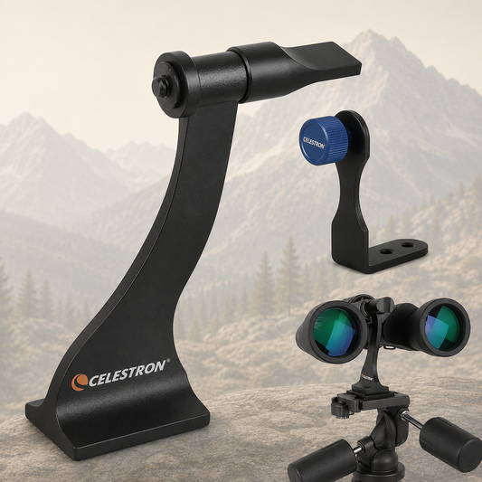 Universal Binocular Tripod Adapter – PVC & Metal Mounting Bracket