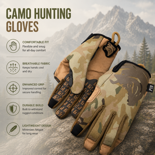 Lightweight Outdoor Gloves – Touchscreen & Quick-Release Design