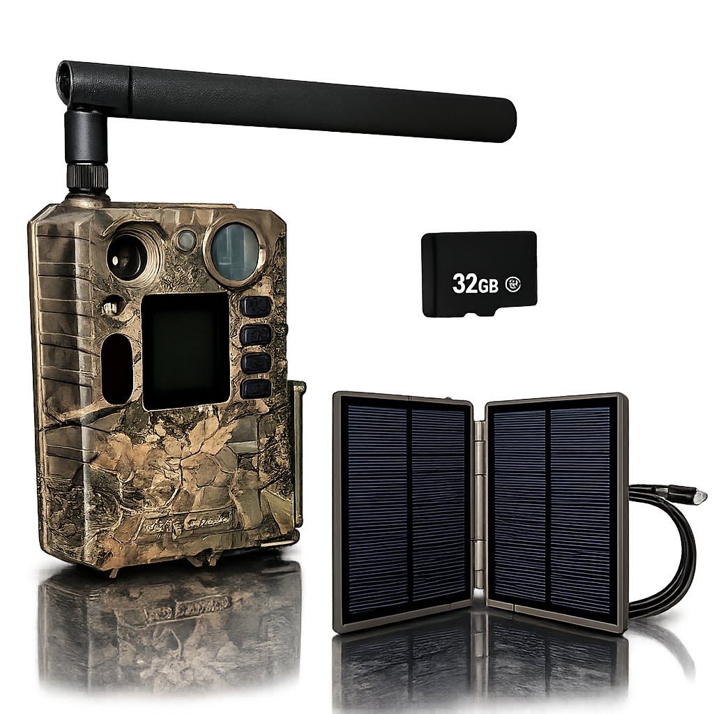 BolyGuard BG410-MS 4G LTE Trail Camera – 4K Wildlife Hunting Camera with Wireless Remote Monitoring