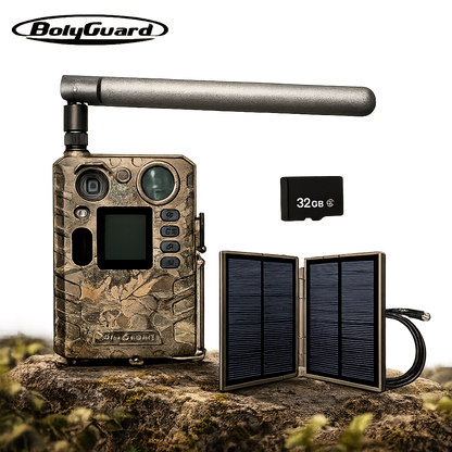 BolyGuard BG410-MS 4G LTE Trail Camera – 4K Wildlife Hunting Camera with Wireless Remote Monitoring