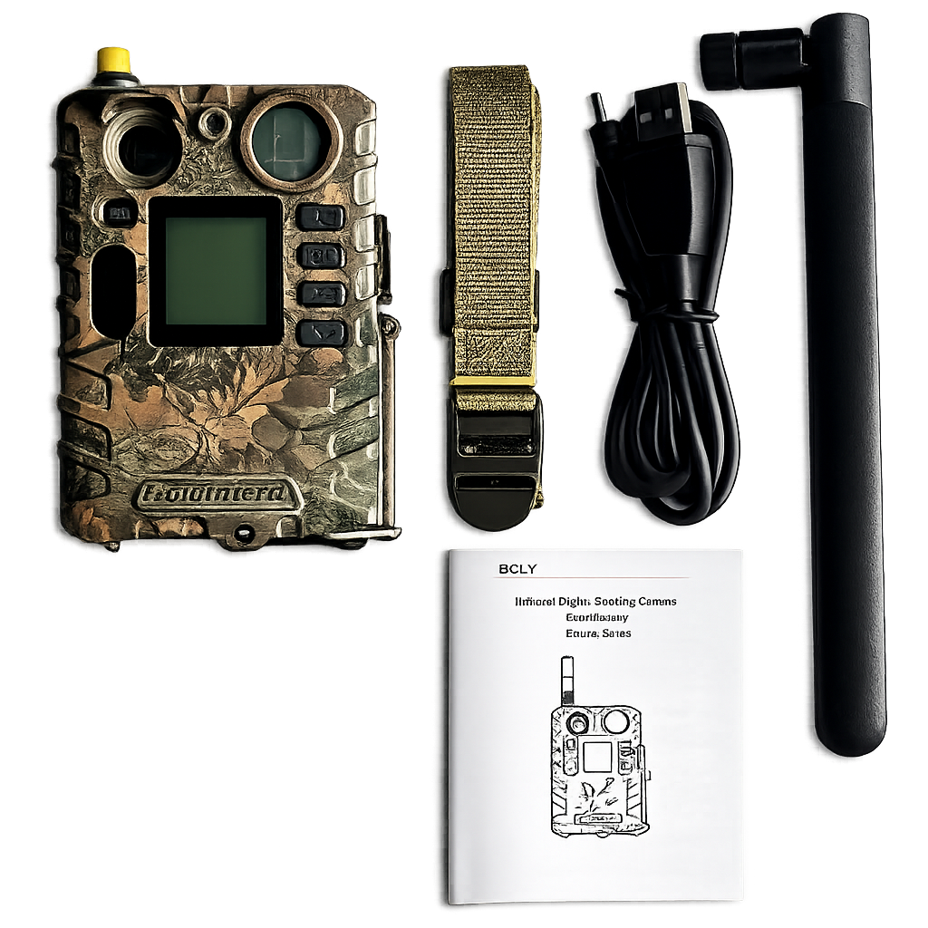 BolyGuard BG410-MS 4G LTE Trail Camera – 4K Wildlife Hunting Camera with Wireless Remote Monitoring