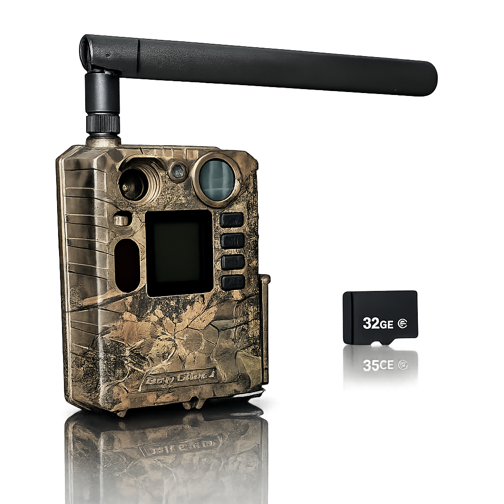 BolyGuard BG410-MS 4G LTE Trail Camera – 4K Wildlife Hunting Camera with Wireless Remote Monitoring