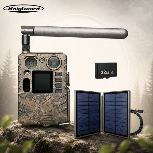 BolyGuard BG410-MS 4G LTE Trail Camera – 4K Wildlife Hunting Camera with Wireless Remote Monitoring